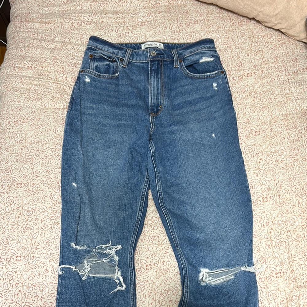 Abercrombie Curve Love Mom Jeans